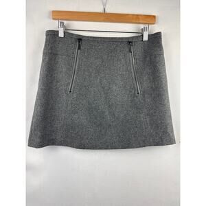 Women’s Kenar Size 6 Dark Grey Mini Pencil Skirt